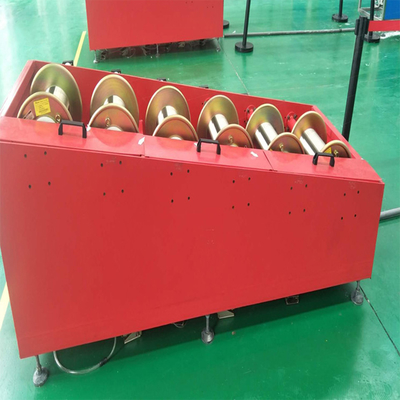 Màu đỏ Thiết bị mạ dây tự động Đang tải Mạ điện Cưa 10 Kim cương liên tục